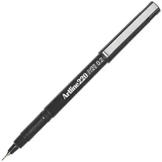 Picture of ARTLINE 220 FINELINER PEN 0.2MM BLACK