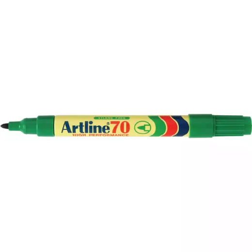 Picture of ARTLINE 70 PERMANENT MARKER BULLET 1.5MM GREEN