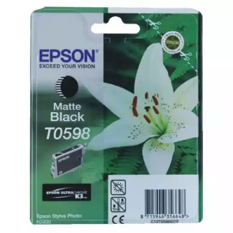 Picture of EPSON T0598 INK CARTRIDGE MATTE BLACK