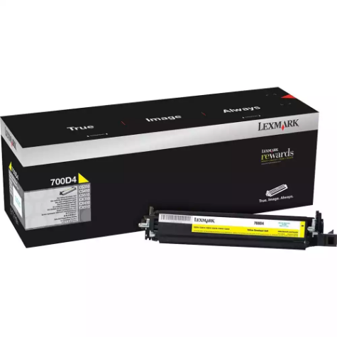 Picture of LEXMARK 70C0D40 700D4 DEVELOPER CARTRIDGE YELLOW