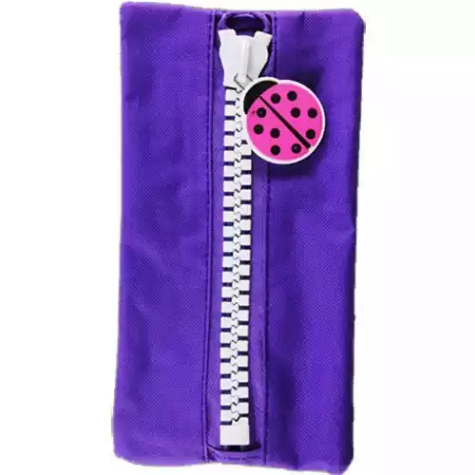 Picture of PROTEXT PENCIL CASE LADYBIRD CHARACTER PURPLE