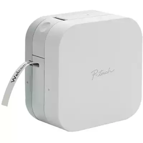 Picture of BROTHER PT-P300BT P-TOUCH CUBE BLUETOOTH LABEL PRINTER WHITE