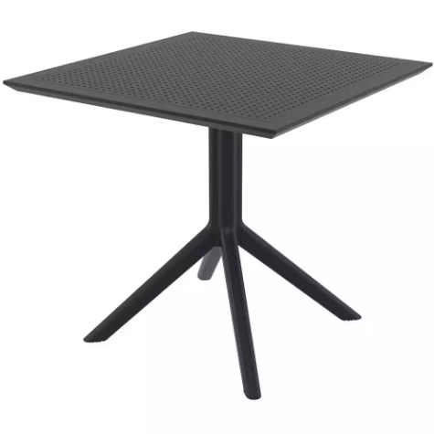 Picture of SIESTA SKY TABLE 800 X 800 X 740MM BLACK