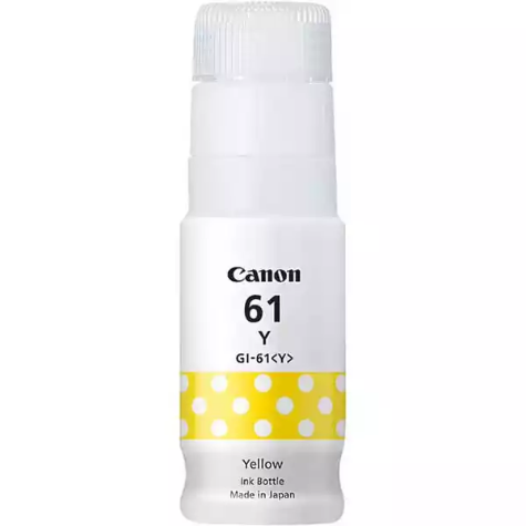 Picture of CANON GI61 MEGATANK INK BOTTLE 70ML YELLOW