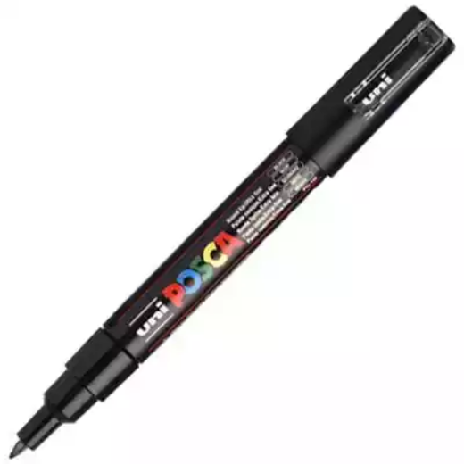 Picture of POSCA PC-1M PAINT MARKER BULLET EXTRA FINE 1.0MM BLACK