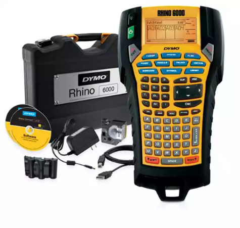Picture of DYMO RHINO 6000 INDUSTRIAL LABEL MAKER HARD CASE KIT