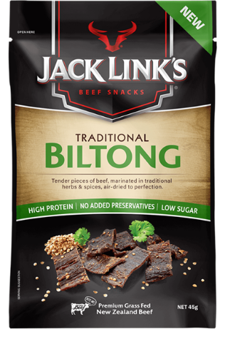 Picture of JACK LINKS BILTONG TRADITIONAL 45GM