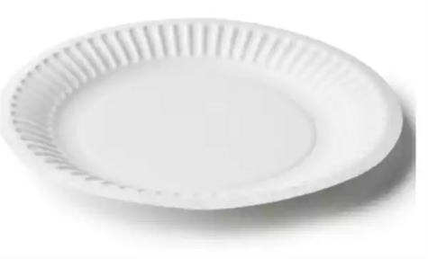Picture of CAPRI PAPER PLATE UNCOATED 230MM PACK 50