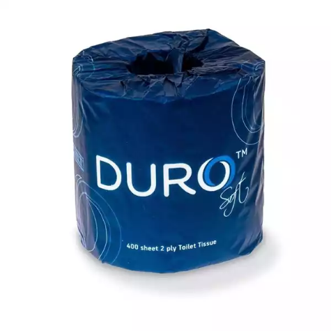 Picture of DURO TOILET ROLL 2PLY 400 SHEET PACK 48