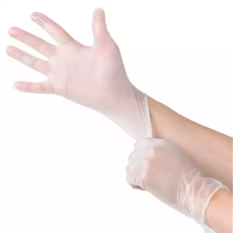Picture of GLOVES VINYL CLEAR POWDER FREE MEDIUM PACK 100