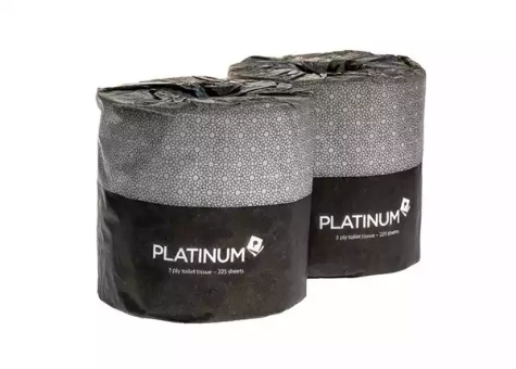 Picture of PLATINUM TOILET ROLL 3 PLY 225 SHEET PACK 48