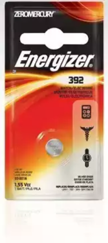 Picture of ENERGIZER 392BP BUTTON BATTERY 1PK