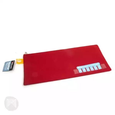 Picture of MICADOR NAME PENCIL CASE RED 340 X 170MM