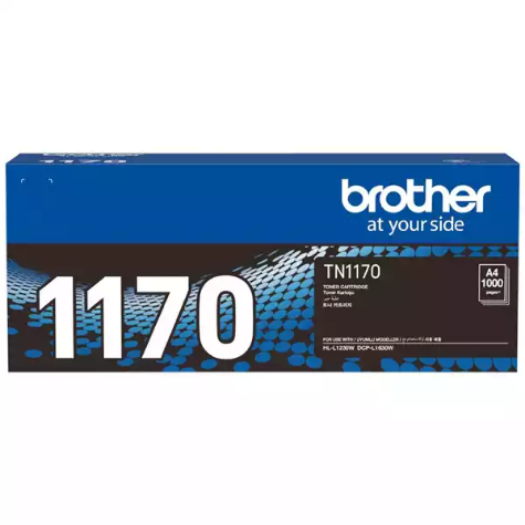 Picture of BROTHER TN1170 TONER CARTRIDGE BLACK