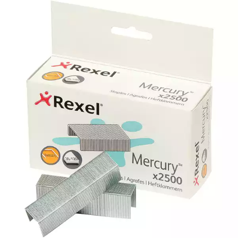 Picture of REXEL MERCURY HEAVY DUTY STAPLES BOX 2500
