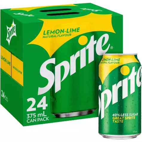 Picture of SPRITE CANS 375ML CARTON 24