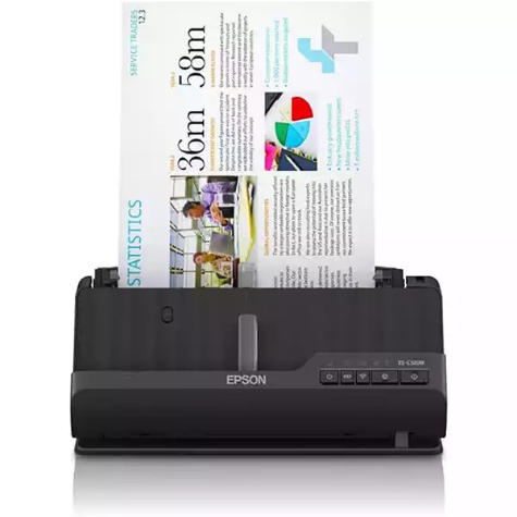Picture of EPSON ULTRA COMPACT DESKTOP DOCUMENT SCANNER BLACK