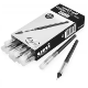 Picture of UNI-BALL UBR90 VISION ELITE MICRO BALLPOINT REFILL 0.8MM BLACK BOX 12
