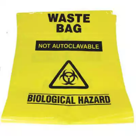 Picture of TRAFALGAR CLEAN-UP BIOHAZARD BAG 450 X 750MM YELLOW