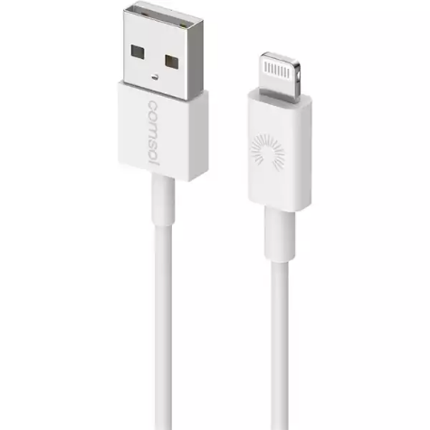 Picture of COMSOL CABLE APPLE LIGHTNING TO USB 1.2M WHITE