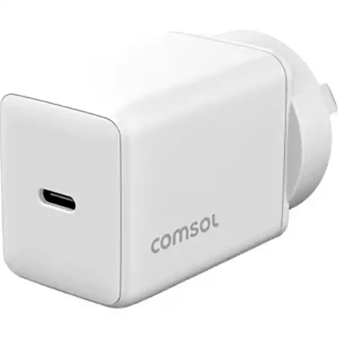 Picture of COMSOL GAN USB-C FAST CHARGER 45W WHITE