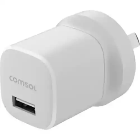 Picture of COMSOL USB-A WALL CHARGER 12W WHITE