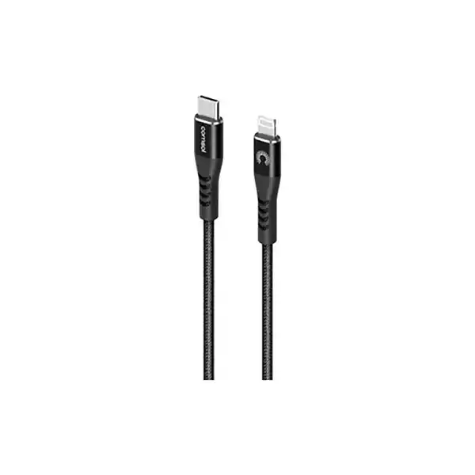 Picture of COMSOL USB-C TO LIGHTNING MFI CABLE 2M BLACK