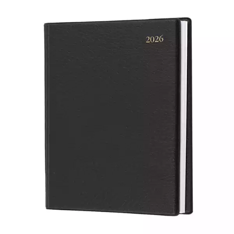 Picture of DEBDEN ASSOCIATE 4001.V99 DIARY DAY TO PAGE A4 BLACK