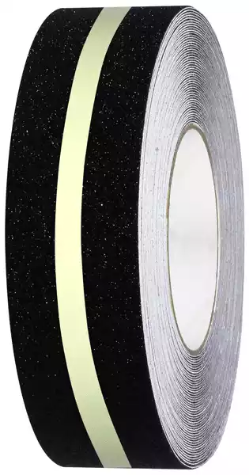 Picture of HUSKY ANTI-SLIP TREAD TAPE 450 50MM X 18M BLACK/LUMO