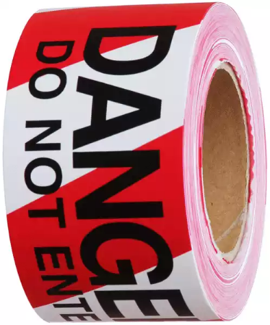 Picture of HUSKY BARRIER WARNING TAPE 560 DANGER DO NOT ENTER 75MM X 100M RED/WHITE