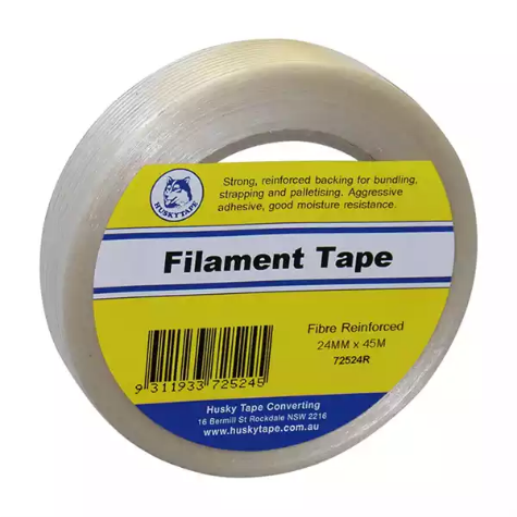 Picture of HUSKY FILAMENT TAPE 725 UTILITY 25MM X 45M