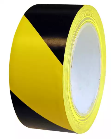 Picture of HUSKY LANE MARKING TAPE 557 36MMX 33M BLACK/YELLOW