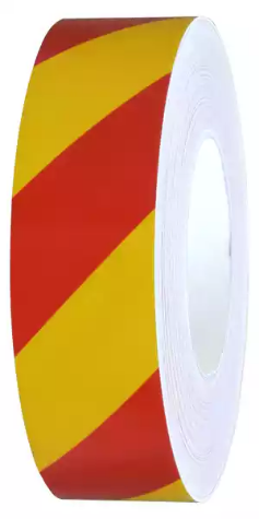 Picture of HUSKY REFLECTIVE TAPE CLASS 2 5007 48MM X 45M RED/YELLOW LEFT STRIPE