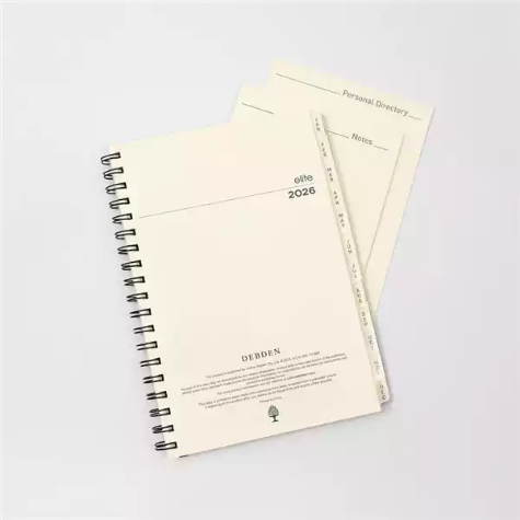 Picture of DEBDEN ELITE EXECUTIVE 1130.CRF DIARY REFILL WEEK TO VIEW QUARTO