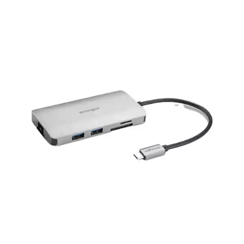 Picture of KENSINGTON UH1400P 8-IN-1 USB-C DOCKING STATION GREY