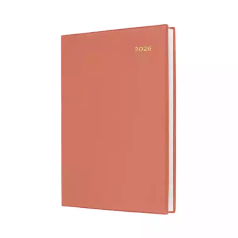 Picture of COLLINS BELMONT COLOURS 187.V44 DIARY DAY TO PAGE VIEW A5 ORANGE
