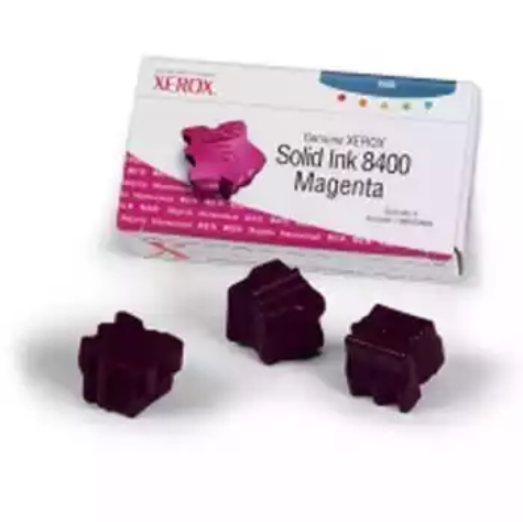 Picture of XEROX PHASER 8400 MAGENTA INK STICKS - 3 PACK - 3,400 PAGES