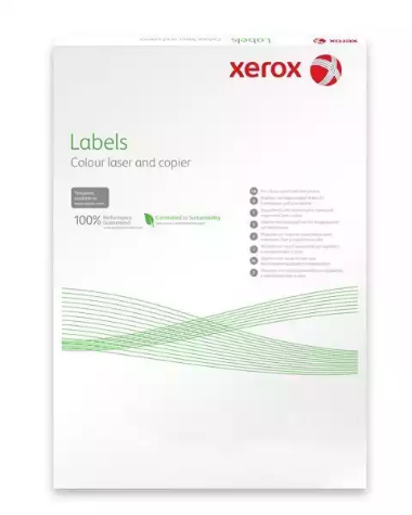 Picture of XEROX LASER LABELS COLOTECH (L7169) MATT 4/SHT 100PK