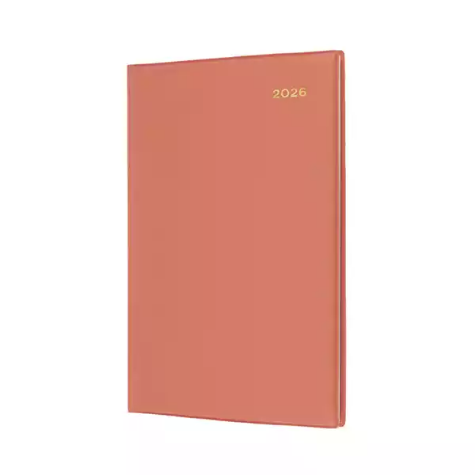 Picture of COLLINS BELMONT COLOURS 387.V44 DIARY WEEK TO VIEW A5 ORANGE