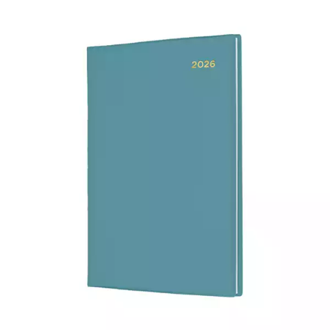 Picture of COLLINS BELMONT COLOURS 387.V53 DIARY WEEK TO VIEW A5 TEAL