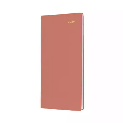 Picture of COLLINS BELMONT COLOURS POCKET 377P.V44 DIARY WEEK TO VIEW B6/7 PORTRAIT ORANGE