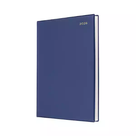 Picture of COLLINS BELMONT DESK 147.V59 DIARY A4 NAVY BLUE