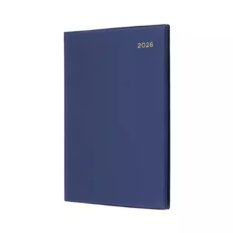 Picture of COLLINS BELMONT DESK 387.V59 DIARY WEEK TO VIEW A5 NAVY