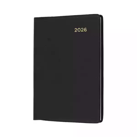 Picture of COLLINS BELMONT POCKET 337.V99 DIARY WEEK TO VIEW A7 BLACK