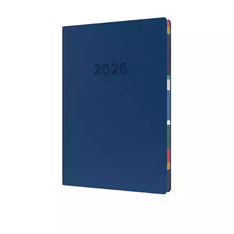 Picture of COLLINS EDGE MIRA EDMR153.59 DIARY WEEK TO VIEW A5 NAVY