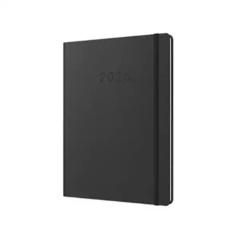 Picture of COLLINS LEGACY CL41.99 DIARY DAY TO PAGE A4 BLACK