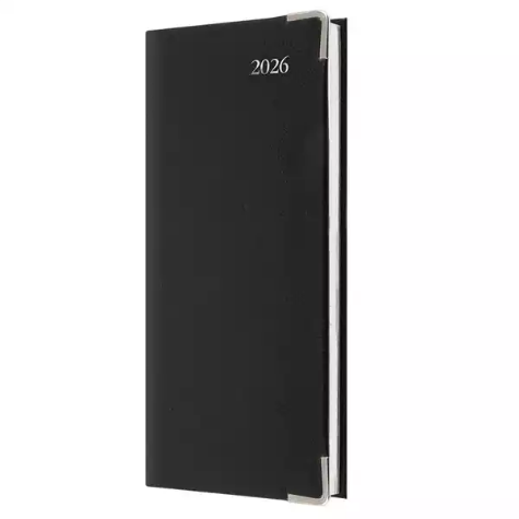 Picture of COLLINS MANAGEMENT 379L.B99 DIARY WEEK TO VIEW B6/7 LANDSCAPE BLACK