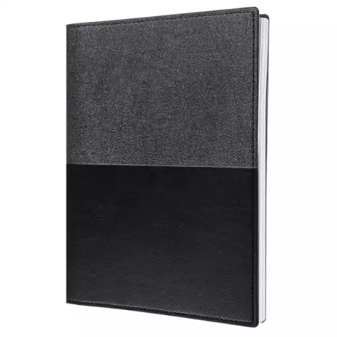 Picture of COLLINS VANESSA NOTEBOOK WIRO BOUND A5 RULED BLACK