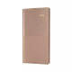 Picture of COLLINS VANESSA SLIMLINE 375.V49 DIARY WEEK TO VIEW B6/7 LANDSCAPE ROSE GOLD