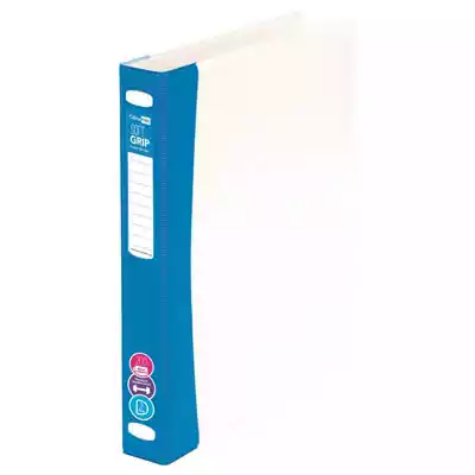 Picture of COLOURHIDE SOFT GRIP INSERT RING BINDER 2D 25MM A4 BLUE